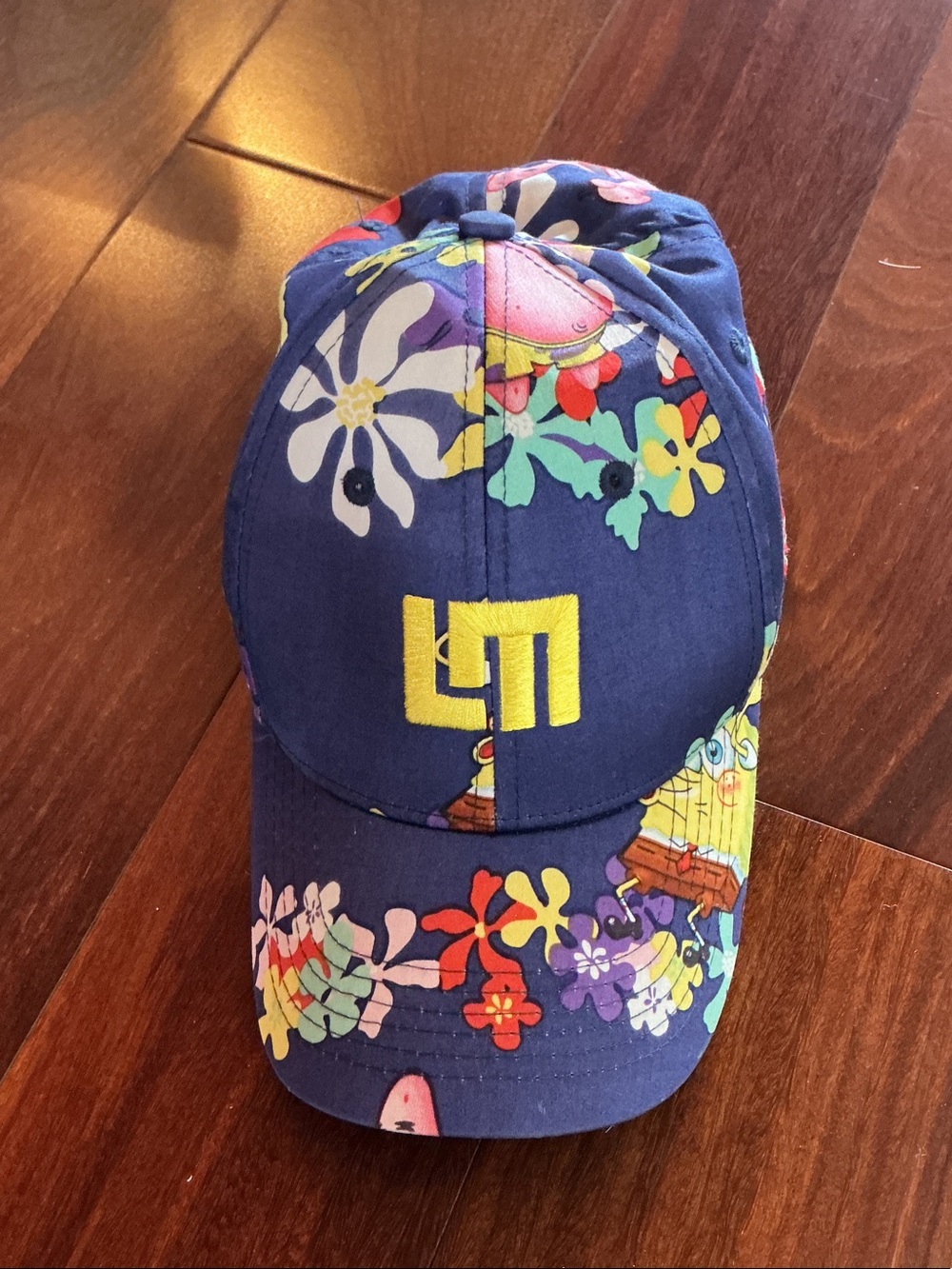 Loudmouth x SpongeBob SquarePants Cap with Yellow LM logo